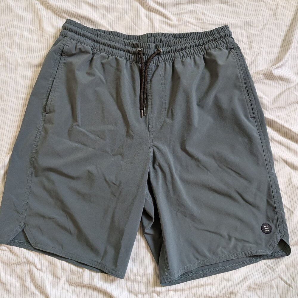 Free Fly Men's Swell Shorts Size Large Green
